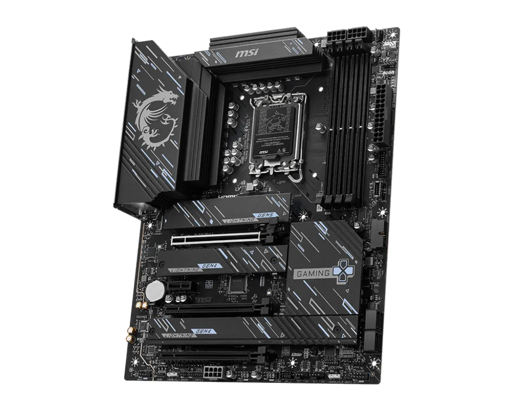 MSI Motherboard Z890 GAMING Plus WIFI7 For Intel Ultra Processors view 3